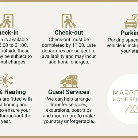 Marbella Home Rentals - Marina Banus, Puerto Banus, 2Br Spacious, Parking & Pool